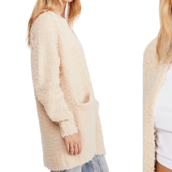 NWT Free People Once in a Lifetime cardi sweater - Picture 2 of 4